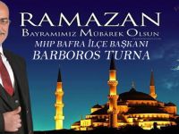 MHP Bafra İlçe Başkanı Barbaros Turna Bayram Mesajı