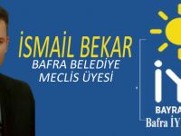 İYİ Parti Meclis Üyesi İsmail Bekar İyi Bayramlar Diler