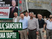 BAKAN KILIÇ SAMSUN'A ÇIKARMA YAPTI!