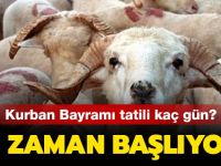Kurban Bayramı ne zaman? Kurban Bayramı 2019 tatili kaç gün?