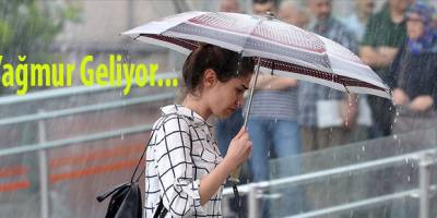 Meteorolojiden Yağmur Uyarısı