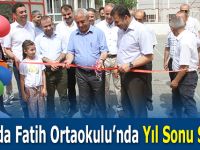 Bafra’da Fatih Ortaokulu'nda Yıl Sonu Sergisi