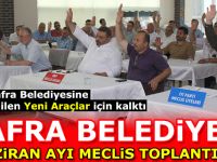 Bafra Belediye Haziran Ayı Meclis Toplantısı