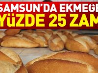 Samsun'da Ekmeğe Yüzde 25 Zam
