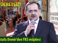 Başkan Mustafa Demir'den YKS müjdesi