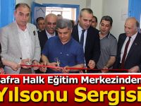 Bafra Halk Eğitim Merkezinden Yılsonu Sergisi