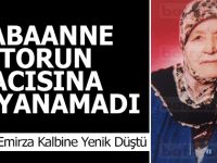 Bafra'da Babaanne Torun Acısına dayanamadı