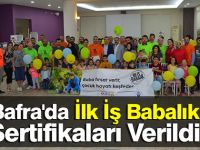 Bafra'da İlk İş Babalık Sertifikaları Verildi