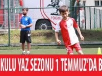 FUTBOL OKULU YAZ SEZONU 1 TEMMUZ’DA BAŞLIYOR