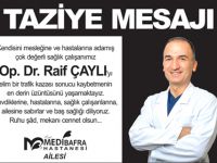 Medibafra Hastanesinden Taziye Mesajı