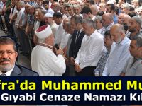 Bafra'da Muhammed Mursi için Gıyabi Cenaze Namazı Kılındı