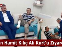 Başkan Hamit Kılıç Ali Kurt’u Ziyaret Etti