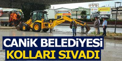 Canik Belediyesi Kolları Sıvadı
