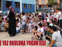 CANİK'TE YAZ OKULUNA YOĞUN İLGİ
