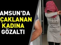 Samsun'da bıçaklanan kadına gözaltı