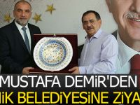 Mustafa Demir'den Canik Belediyesine Ziyaret