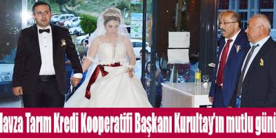 Havza Tarım Kredi Kooperatifi Başkanı Kurultay’ın mutlu günü