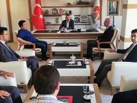 Kasapoğlu'ndan Kaymakam ve Başkan'a Ziyaret