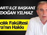 Aydoğan, Eczacılık Fakültesini Bafra'ya Vermemek için Kamuoyu Oluşturuyorlar