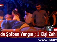 Bafra’da Şofben Yangını; 1 Kişi Zehirlendi