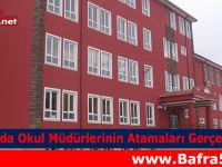 Bafra’da Okul Müdürlerinin Atamaları Gerçekleşti