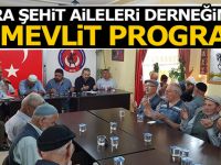 Bafra Şehit Aileleri Derneğinden 97. Mevlit Programı