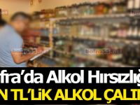 Markettten 2 bin değerinde alkol çaldılar