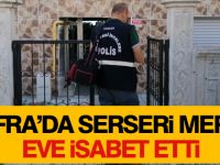 Bafra'da Serseri Mermi Eve İsabet Etti