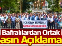 Bafralılardan Ortak Basın Açıklaması