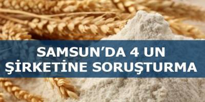 Samsun'da 4 Un Şirketine İnceleme