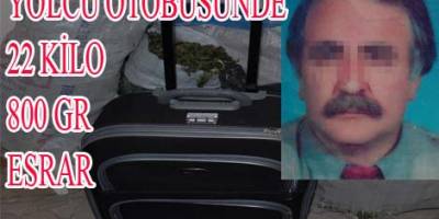 SAMSUN'DA OTOBÜSTE UYUŞTURUCU