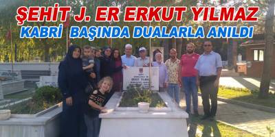 Şehit J. Er Erkut Yılmaz Kabri  Başında Dualarla Anıldı