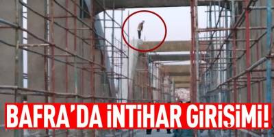 Bafra’da intihar girişimi