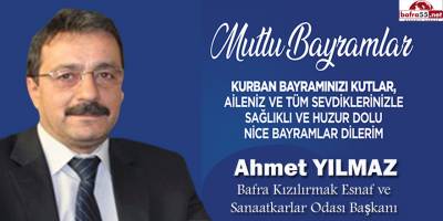 BAŞKAN YILMAZ’DAN KURBAN BAYRAMI MESAJI