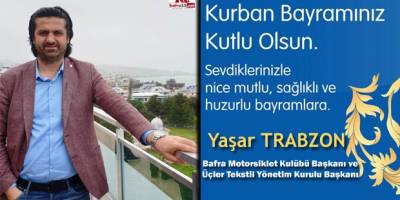 Başkan Trabzon’dan Kurban Bayramı Mesajı