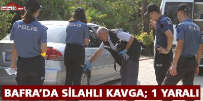 AĞILLAR YOLUNDA SİLAHLI KAVGA; 1 YARALI