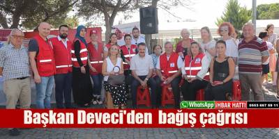 Başkan Deveci'den  bağış çağrısı