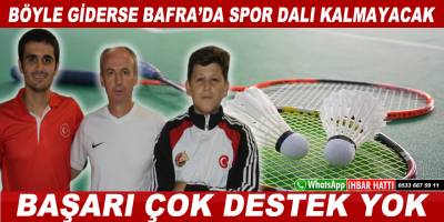 Başarı var destek yok!