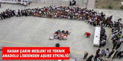 Hasan Çakın Mesleki ve Teknik Anadolu Lisesinden Aşure Etkinliği