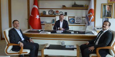 Samsun İl Kültür ve Turizm Müdürü İpekdal 'dan Başkan Özdemir’e ziyaret