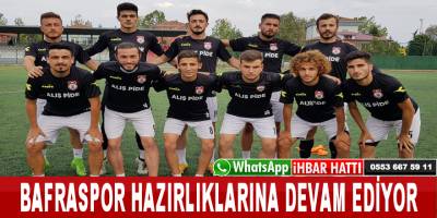 Hazırlık Maçın da 1930 Bafraspor Berabere Kaldı