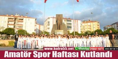 Amatör Spor Haftası Kutlandı