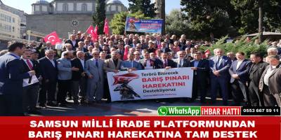 Milli İrade Platform Üyelerinden Harekata Tam Destek