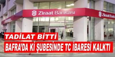 Tadilat bitti 'T.C.' ibaresi kalktı