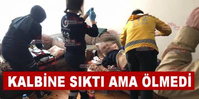 Bafra'da 50 Yaşındaki Adam Kalbine Ateş Ederek Ölmek istedi