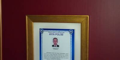 Bafra'da izinli gününde hırsız yakaladı ayın polisi oldu