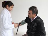 DEPREMZEDELER SAĞLIK KONTROLÜNDEN GEÇTİ