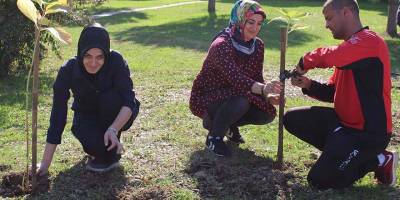 Samsunspor Fidanlarını Dikti