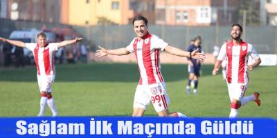 Sağlam İlk Maçında Güldü
