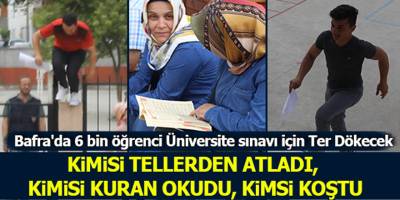 Bafra'da 6 bin öğrenci Üniversite Sınavı için Ter Dökecek